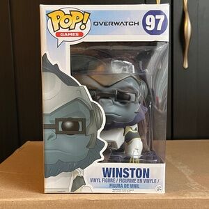 Funko Pop! Games Vinyl Figure Overwatch 97 Winston